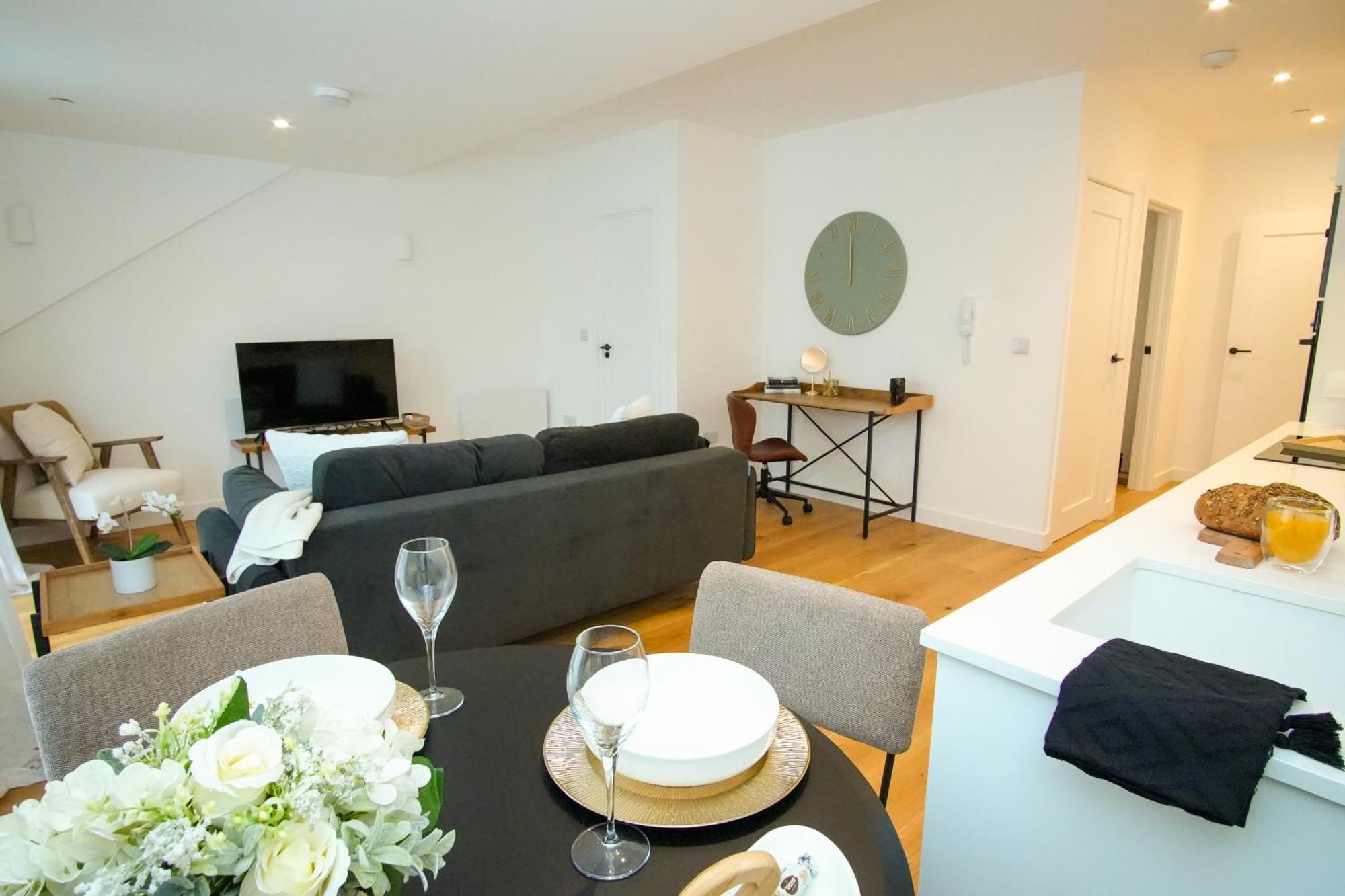 Sunrise 1 Bedroom Apartment In Central Eastbourne Eksteriør bilde